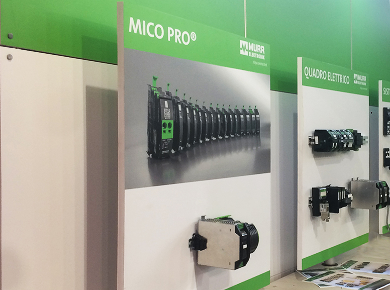 Quadra Mono Messestand Montage 3 Fastand accessori stand fiera