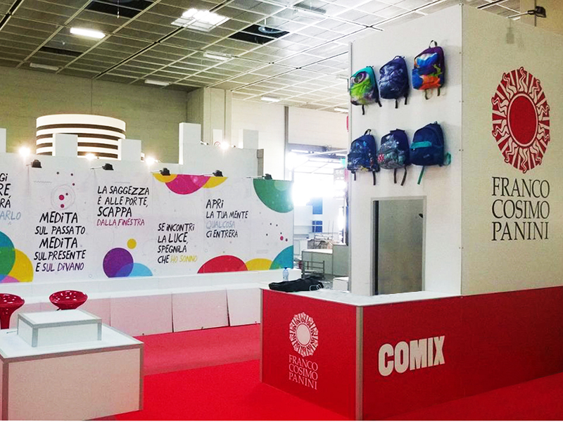 Quadra Mono Messestand Montage 16 Fastand accessori stand fiera