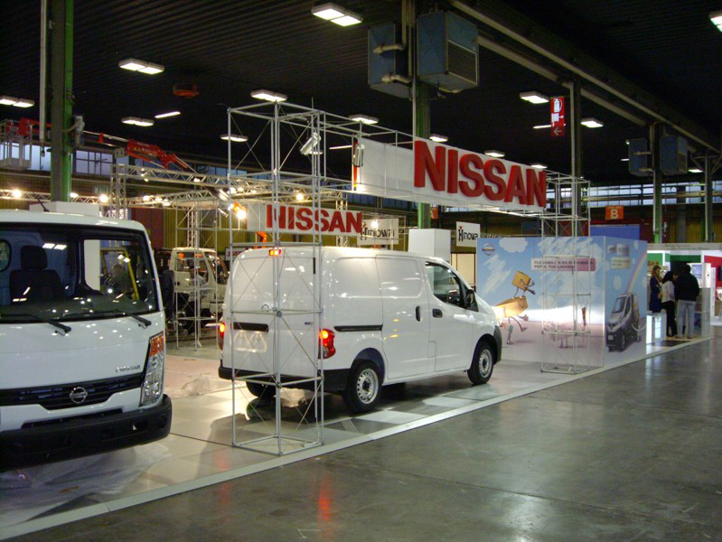 Foto modulare struktur Quadra Kube 7 Fastand accessori stand fiera