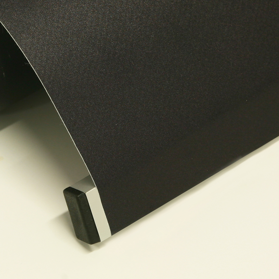 terminale-inferiore pannello separatore saliscendi verschiebbare Trennwand