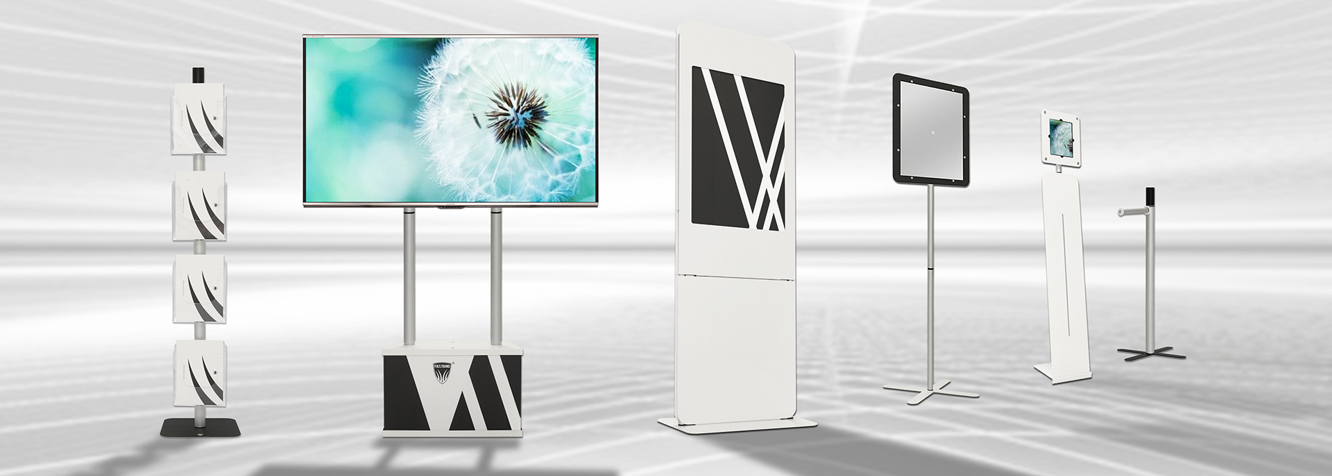 Messe für Totems und tragbares Zubehör