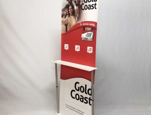 Roll-up-Kit im Koffer