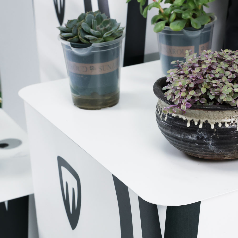 rechteckiger Ausstellungsständer