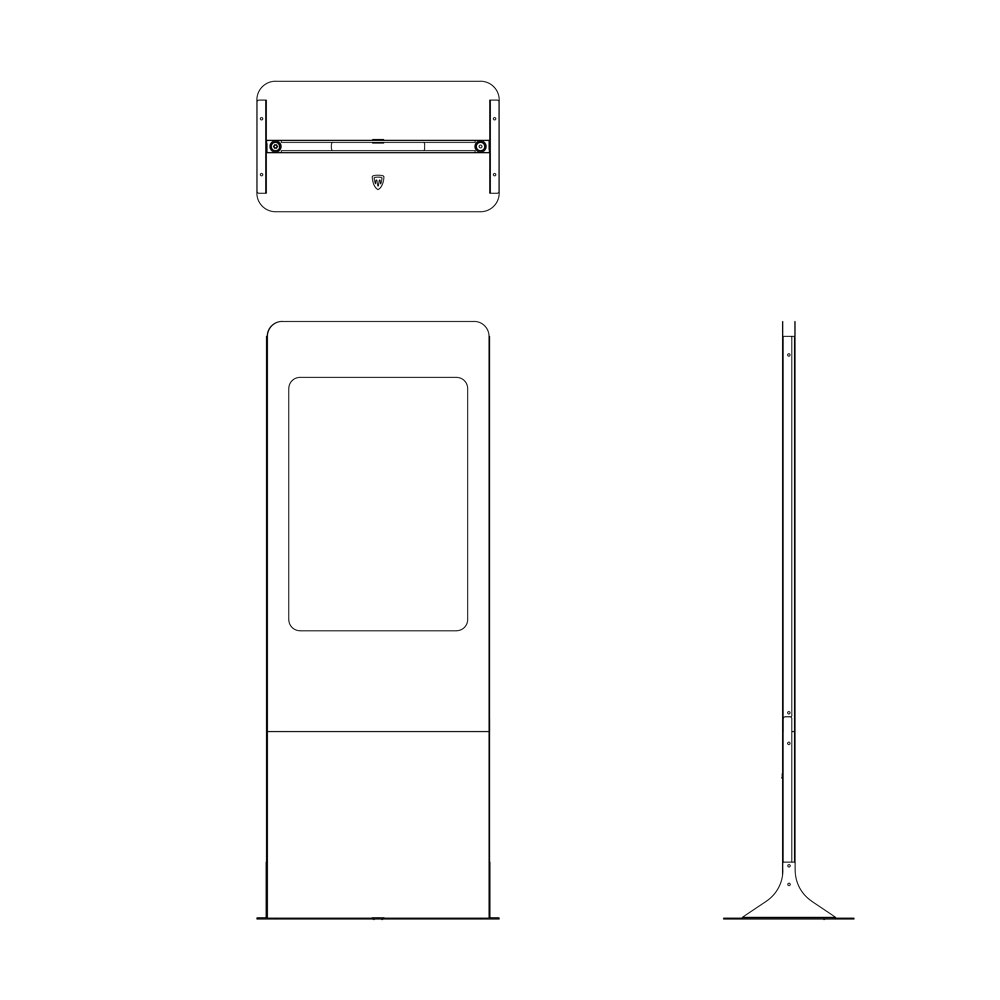 VITTORIA Schnellwechsel-Doppelseitenposter