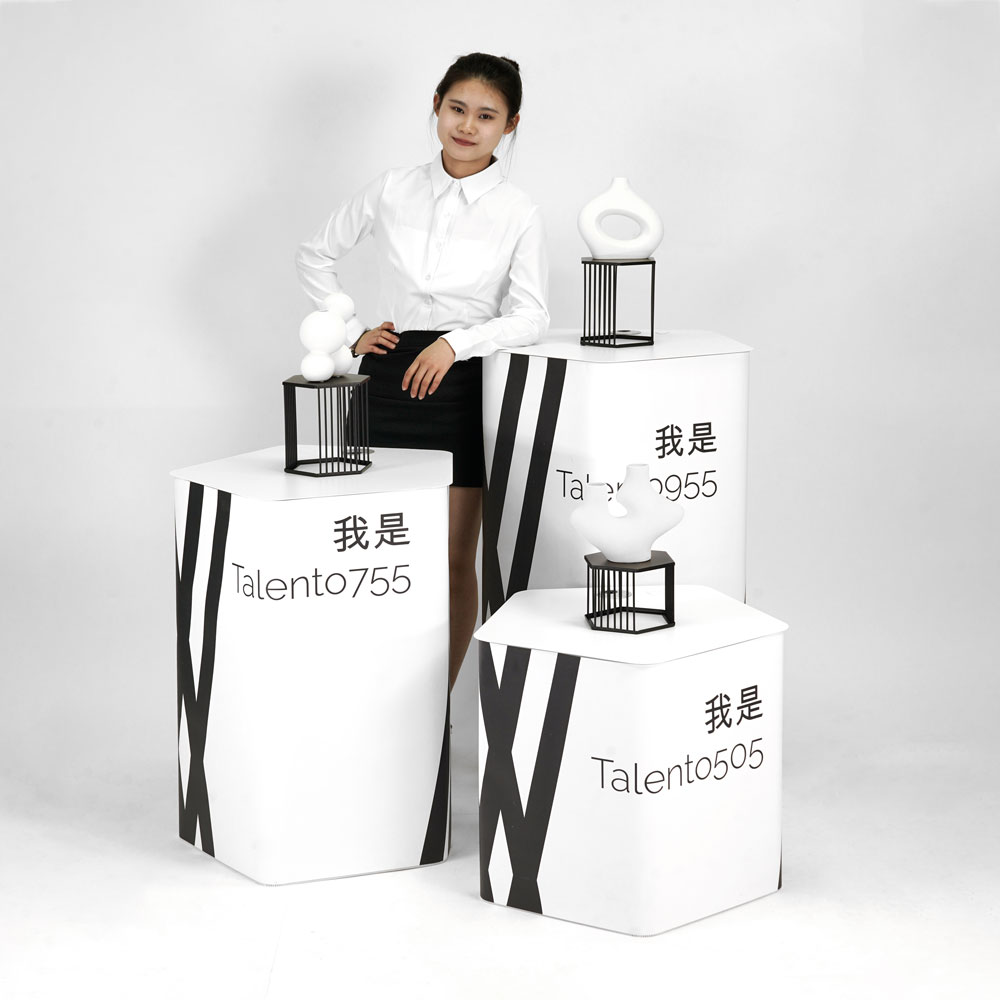 tragbarer quadratischer Messestand 