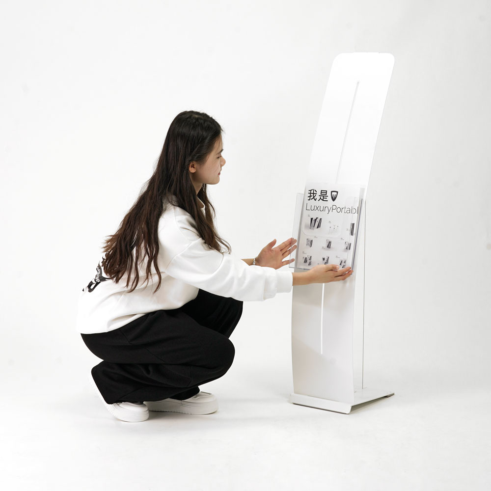 krummlinige Anzeigeklemme