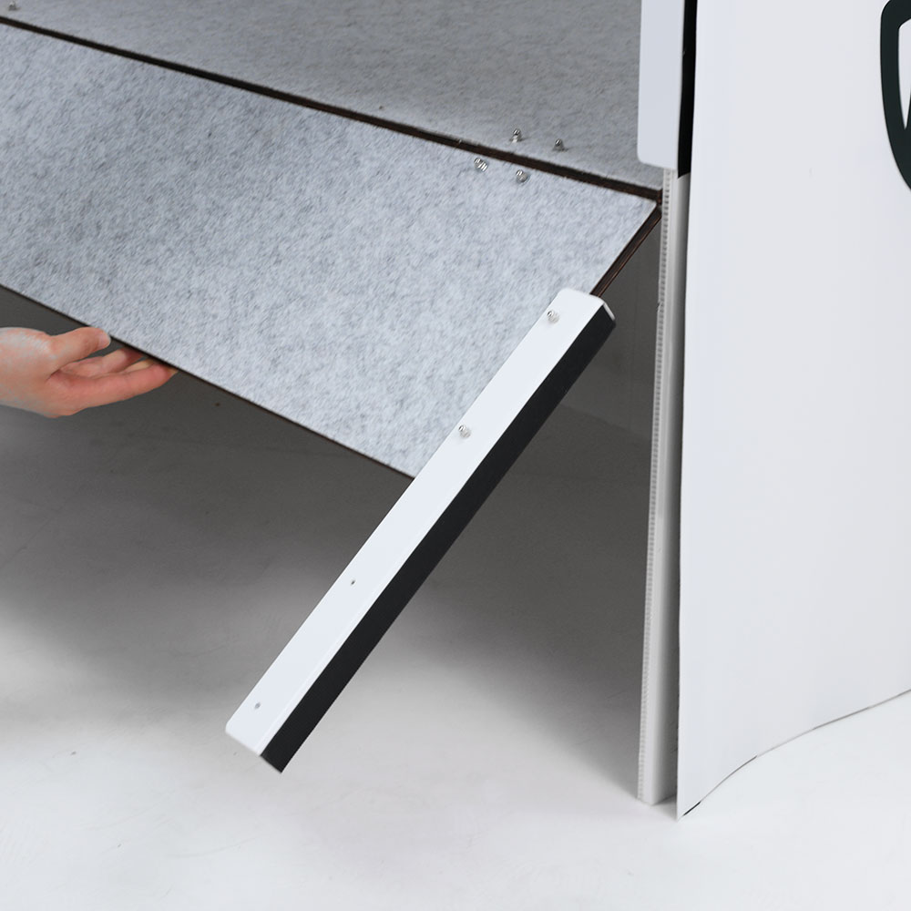 Oberfläche tragbarer Schreibtisch Podium