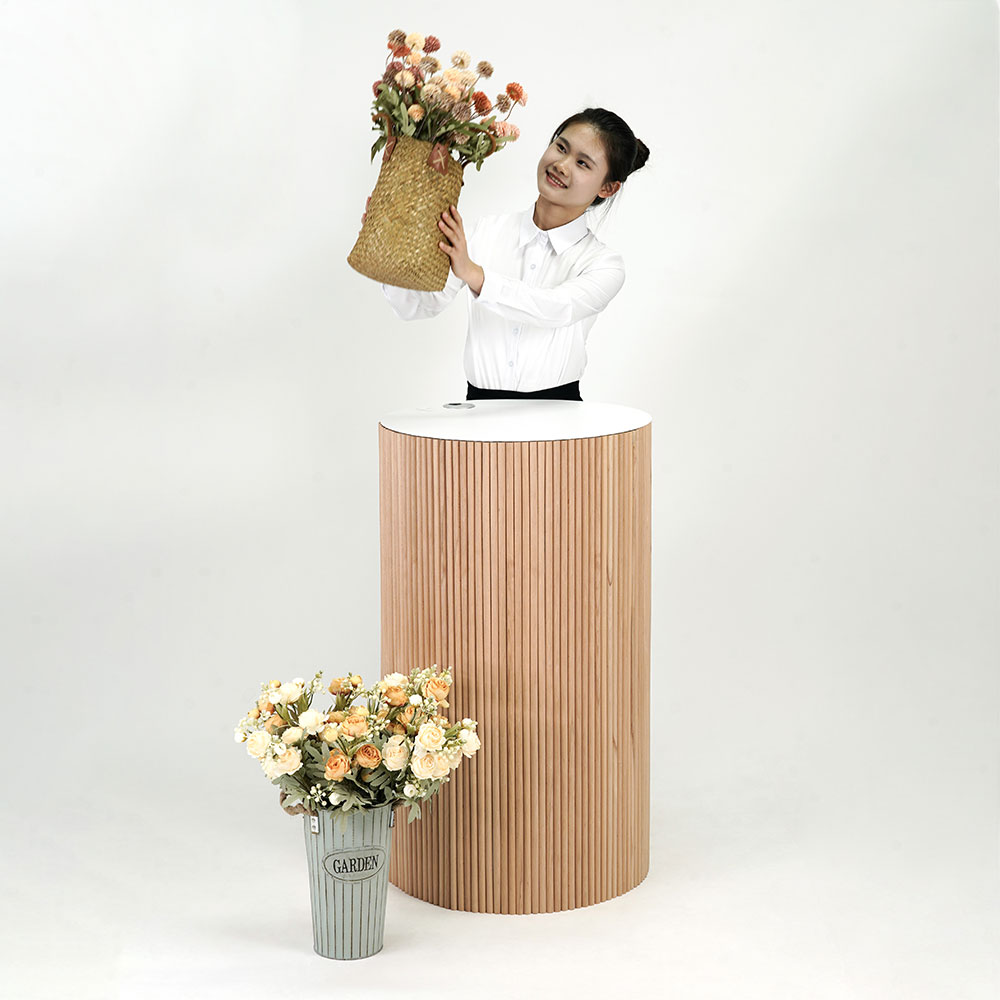 zylindrischer Displayständer