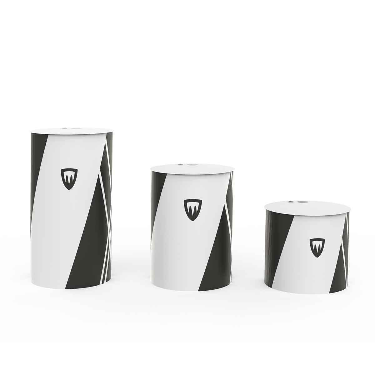 Abmessungen des Displayständers