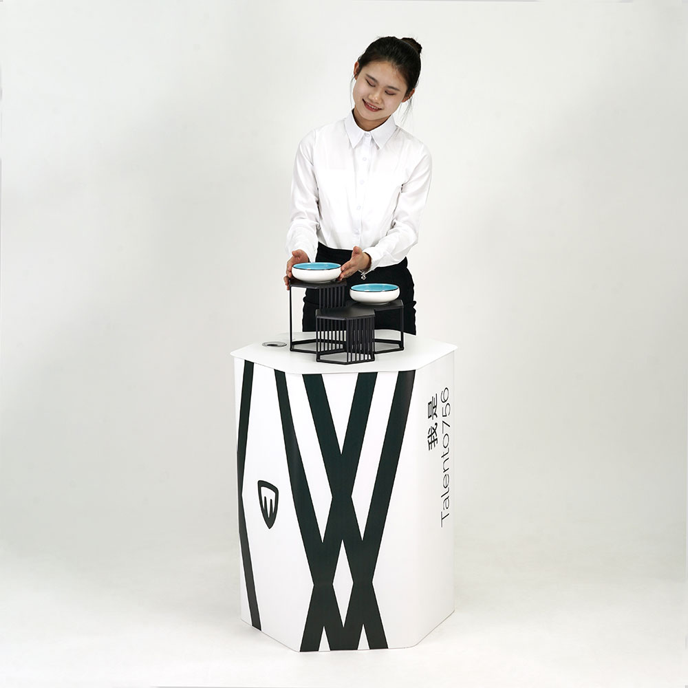 Sechseckiges Display