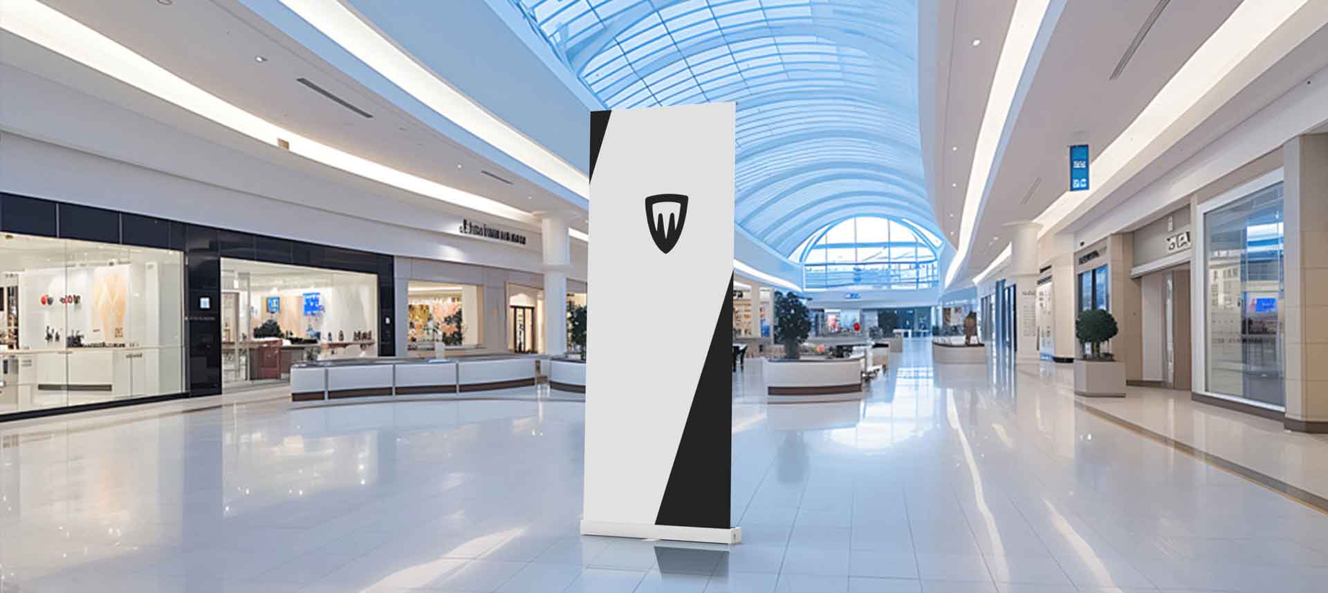 tragbarer Mini-Roll-up