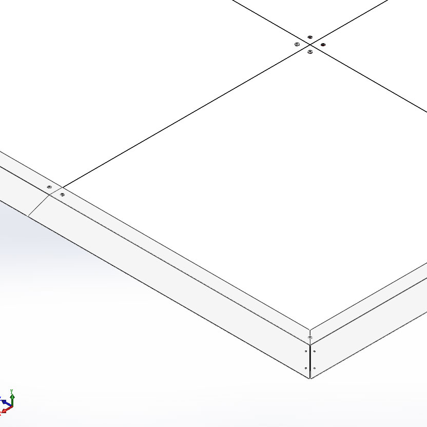 SPAZIO-1 modularer messestandboden