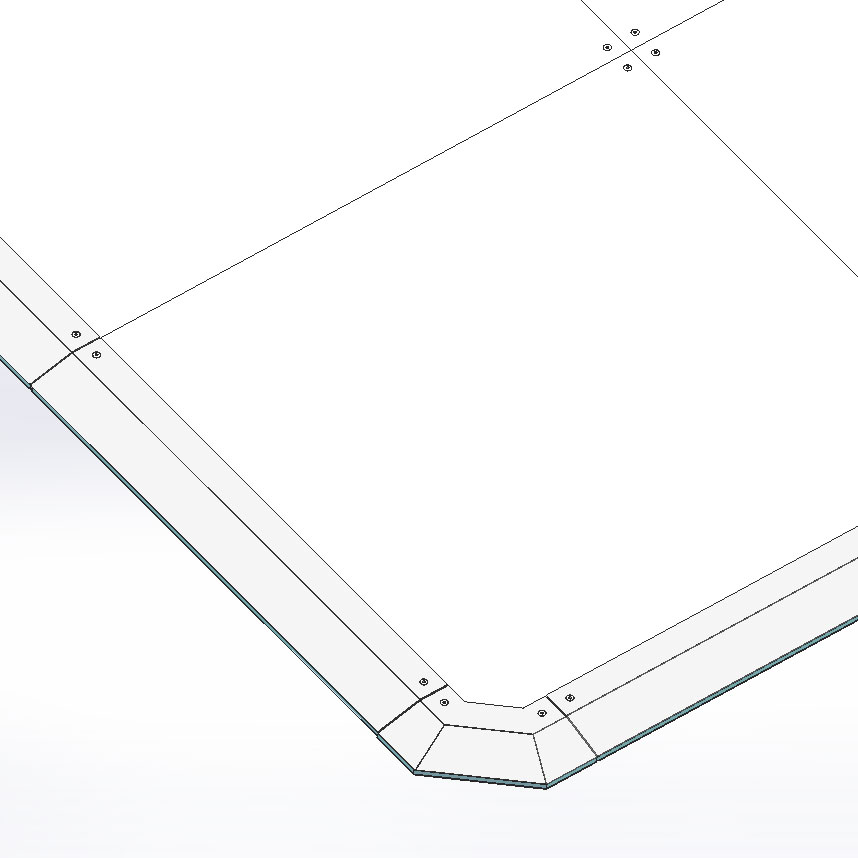 SPAZIO2-LED2 modularer messeboden