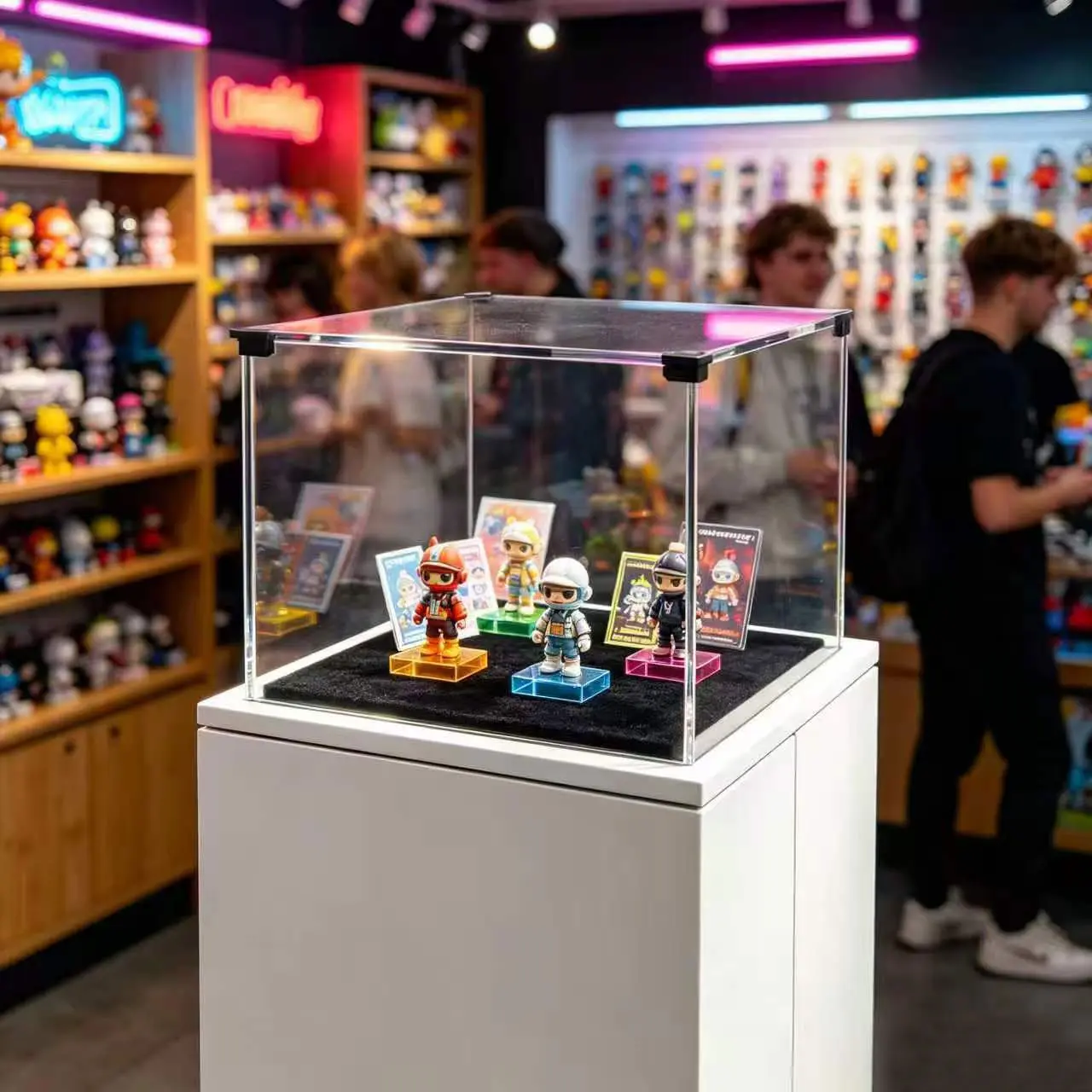 Tragbare Vitrine