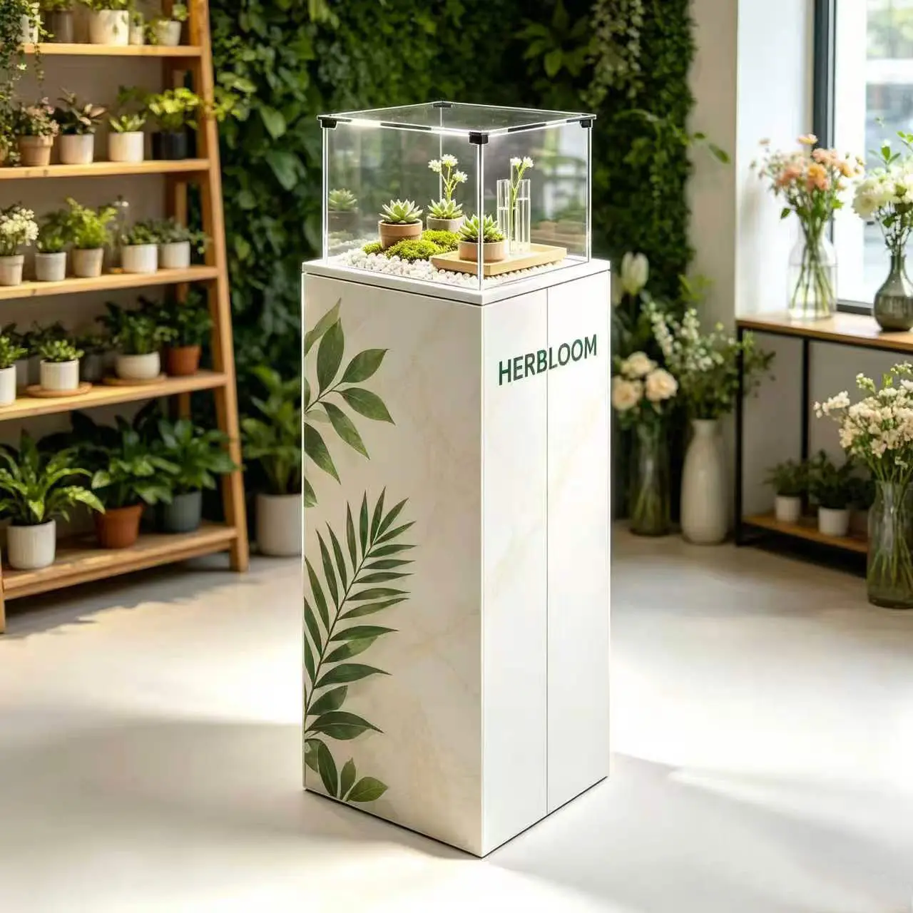 Tragbare Vitrine